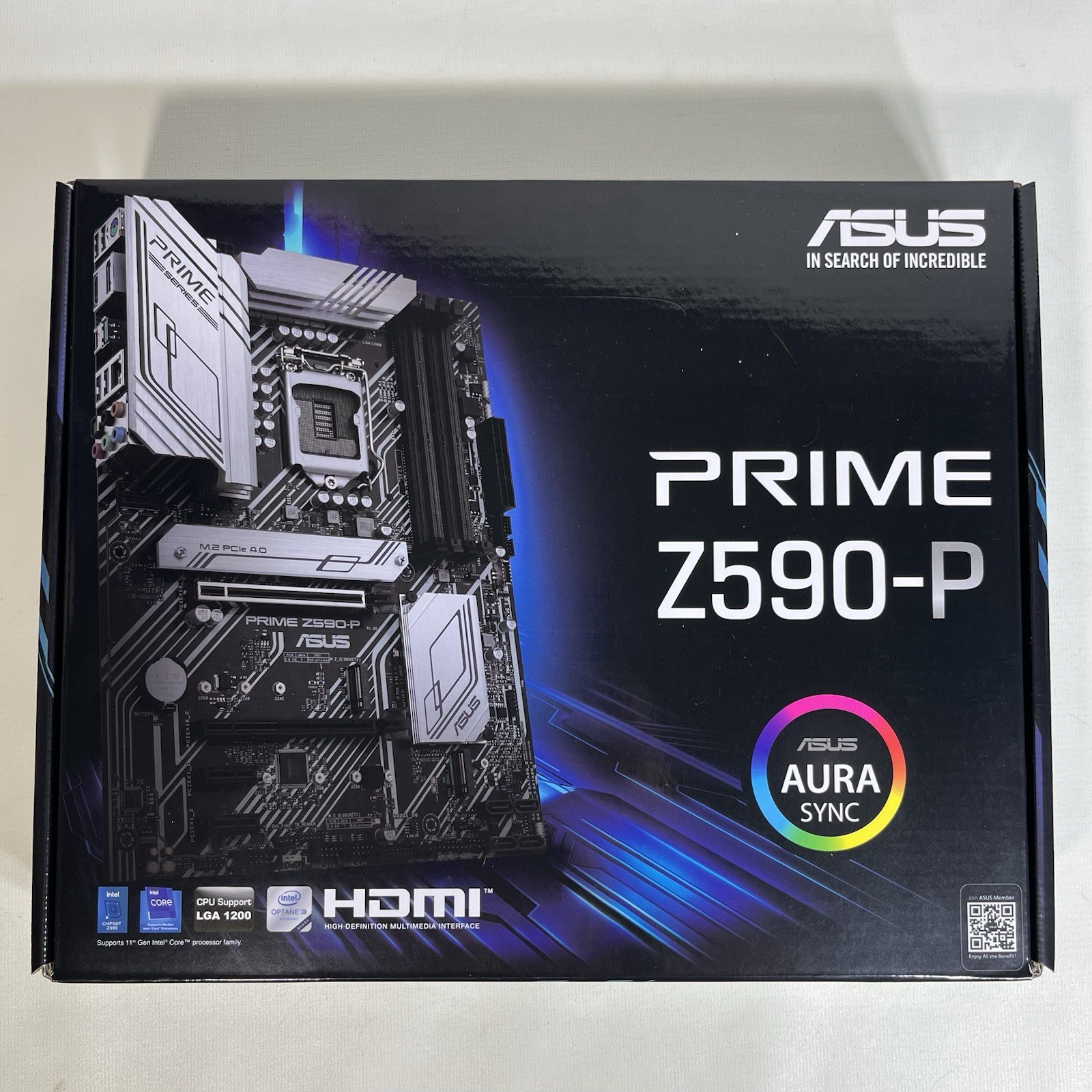 ASUS Prime Z590-P LGA 1200 Intel Motherboard - Brand New Sealed
