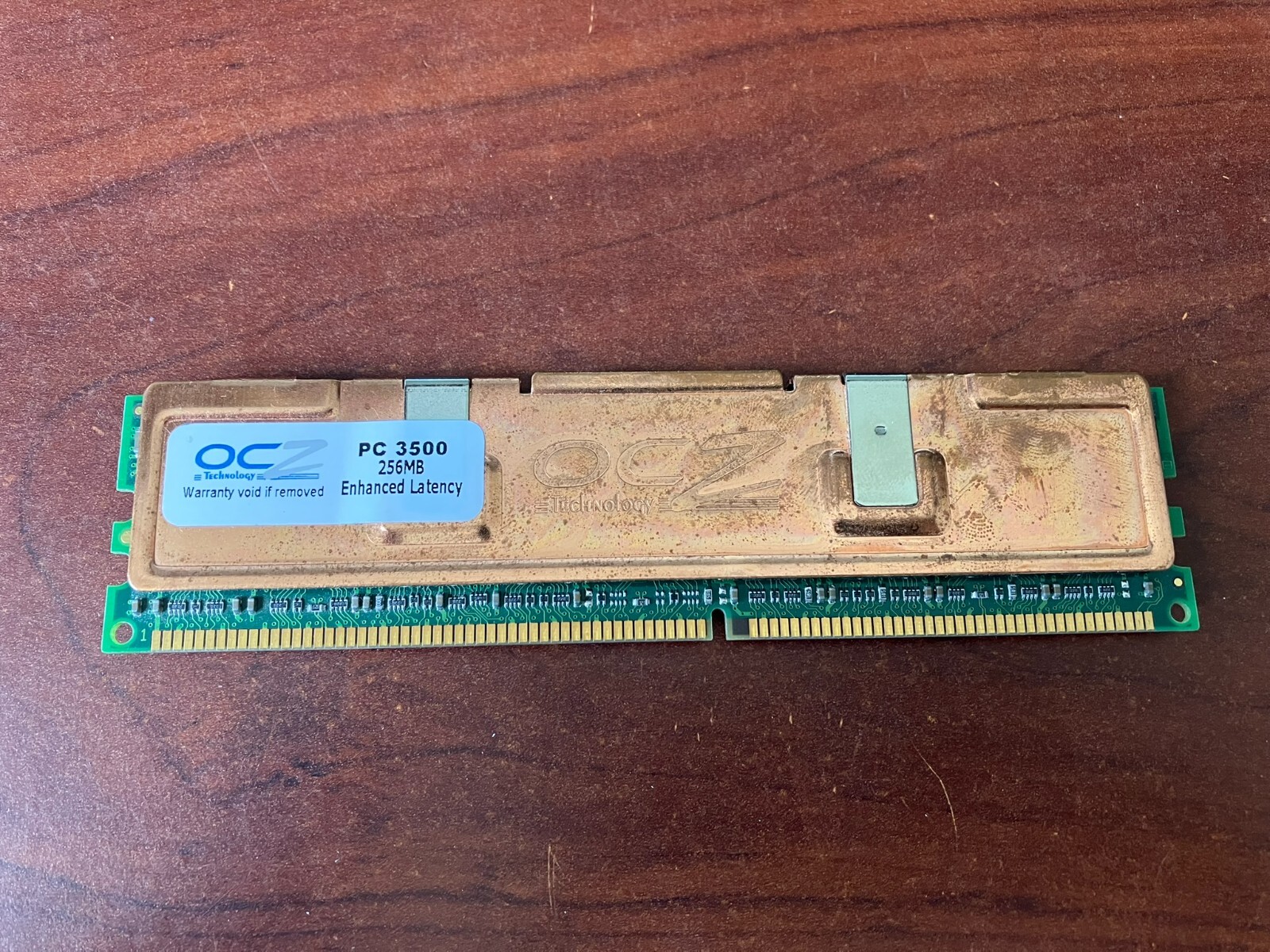 OCZ PC 3500 256MB Enhanced Latency DDR RAM 20-146-836 (170135)