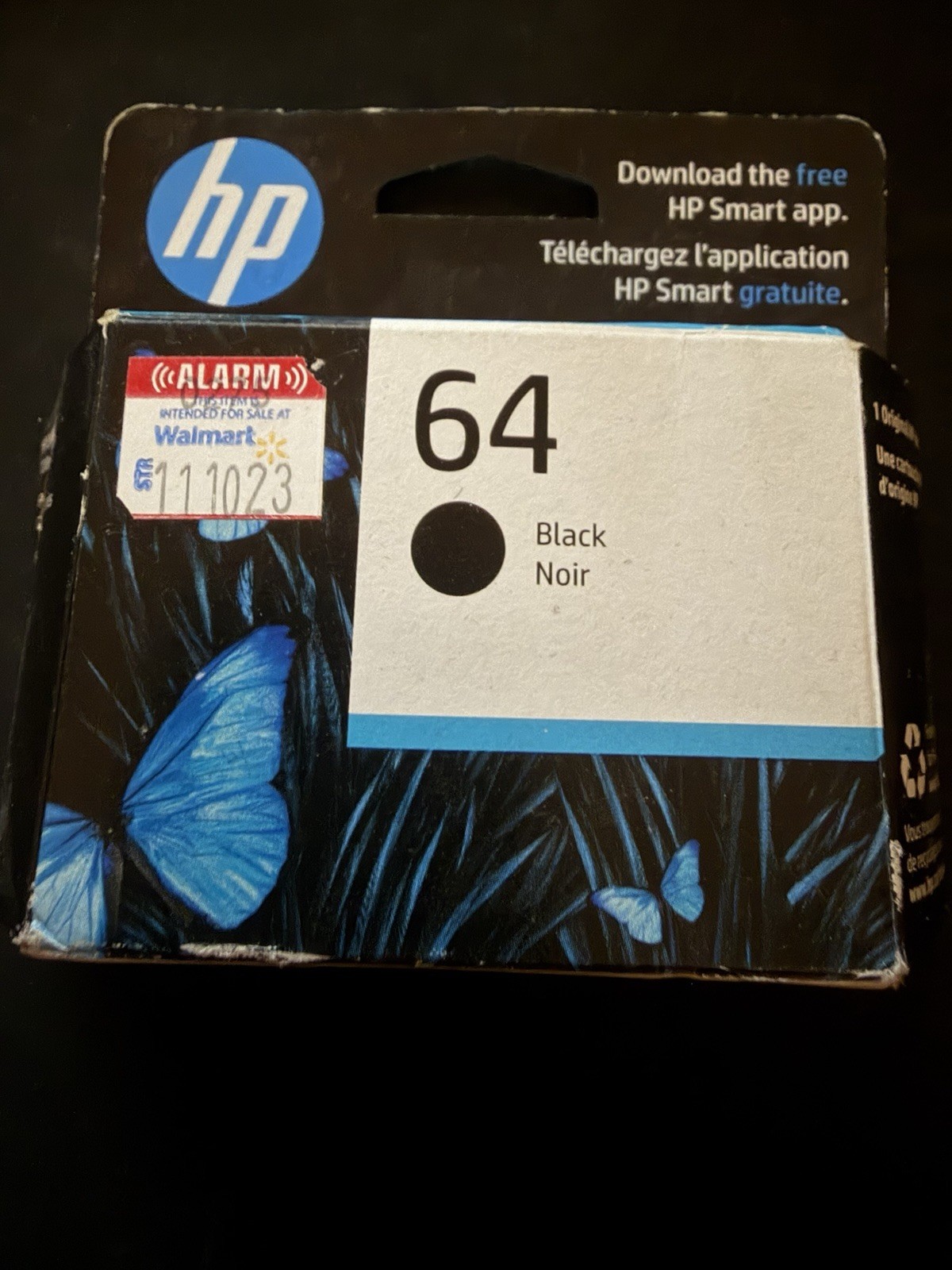 NEW - HP 64 Original Black Ink Cartridge - N9J90AN - may 2025