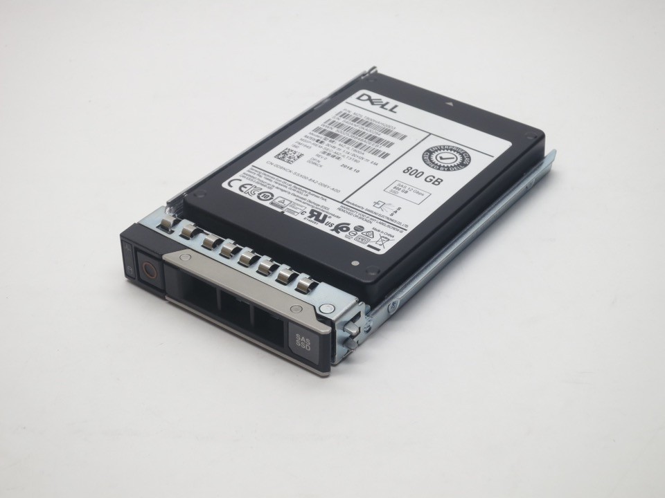 D9NCK DELL 800GB TLC SAS 2.5" 12Gb/s SSD 14G KIT MIXED USE PM1645 512e NEW PULL
