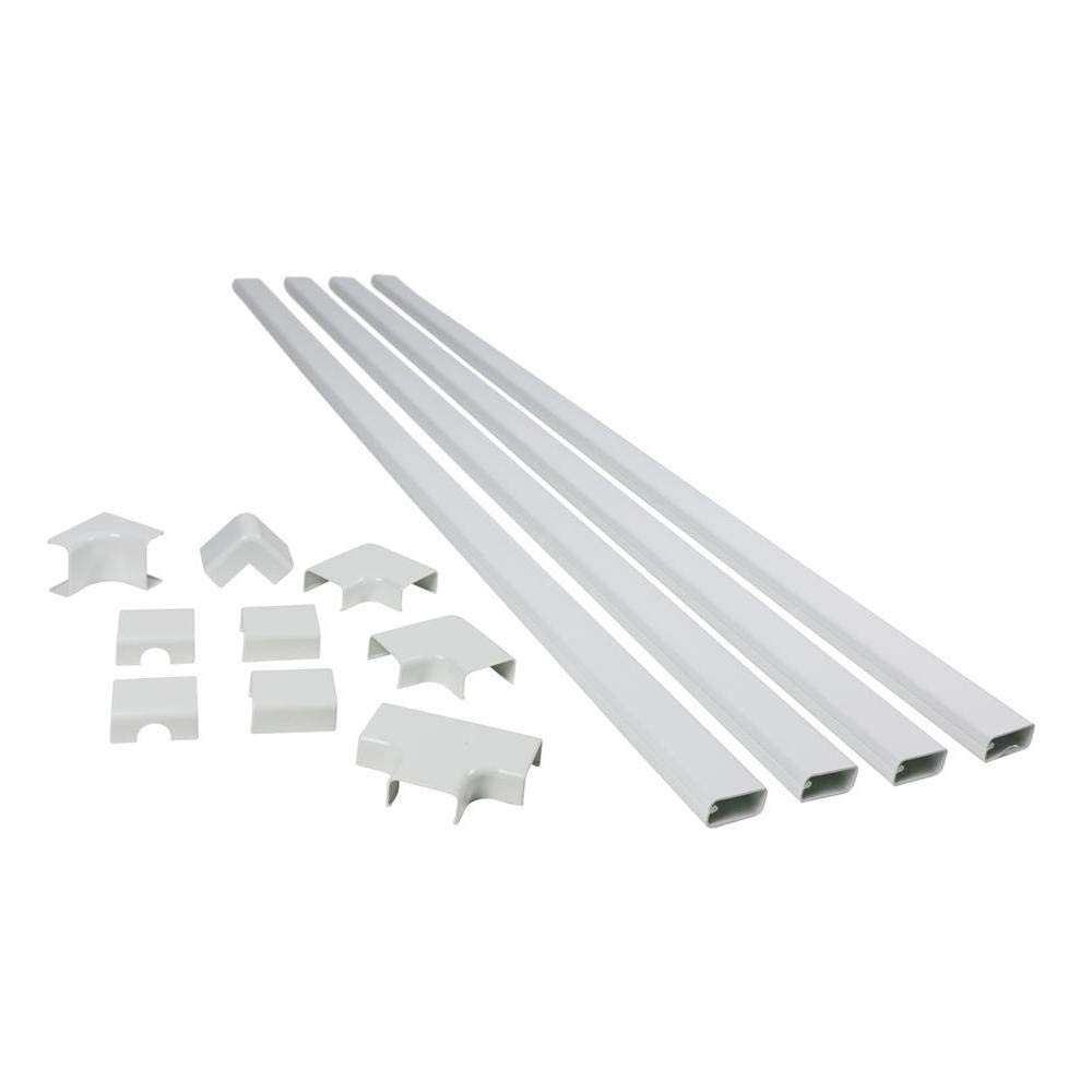 Legrand Wiremold C310 Cordmate III 10 Foot 11 Piece High Capacity, Paintable 