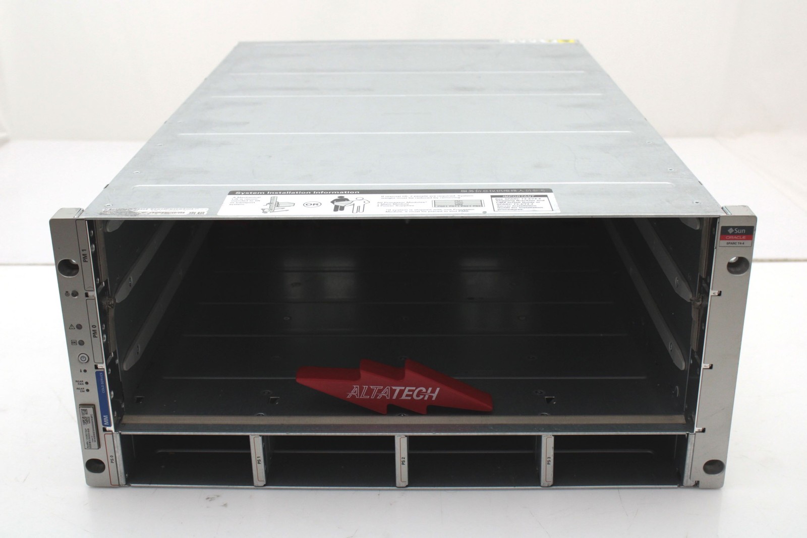 Sun Oracle T4-4_BASE SPARC T4-4 Base Server CTO Chassis Configure to Order