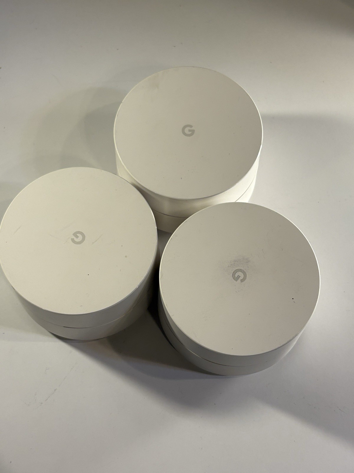 LOT of (3) Google AC-1304 WiFi Solution Single WiFi Point Router (NO POWER CORD)