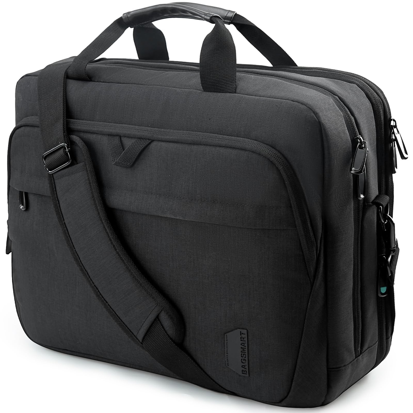 BAGSMART 17.3 Inch Laptop Bag, Expandable Computer Bag Laptop Briefcase Men W...