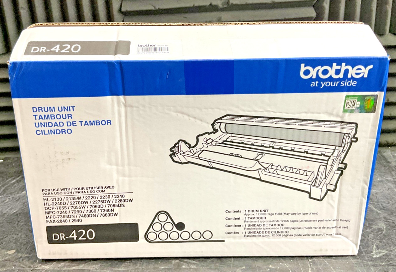 Brother DR-420 Drum Unit HL-22XX MFC-7240 MFC-7860 DR420 💚❤️💚❤️💚❤️