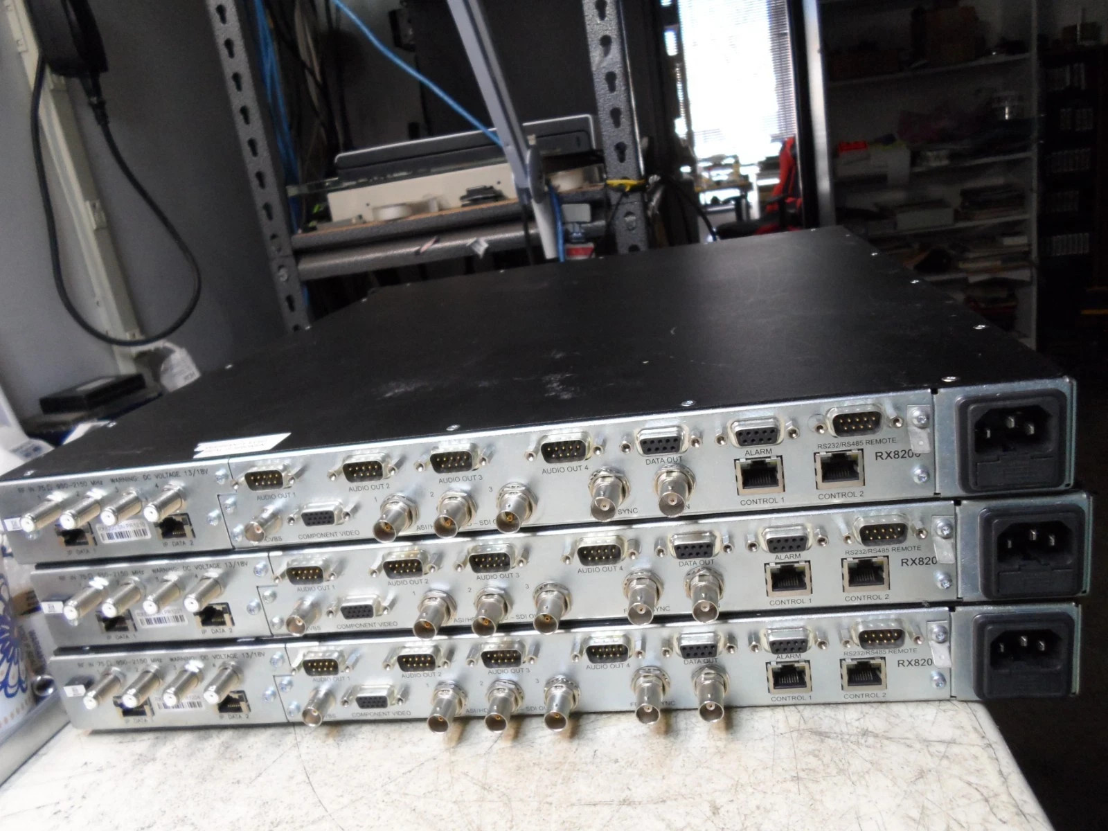 SAT ACM HEVC IP MediaKind Tandberg Ericsson RX8200 4:2:2 MPEG4 Modular Receiver