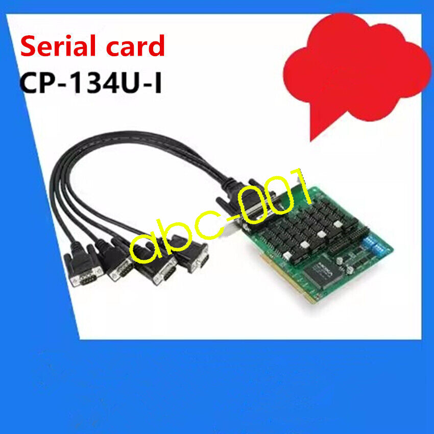 1pcs MOXA CP-134U-I 4 Serial Port PCI RS232-422-485 with Photoelectric Isolation