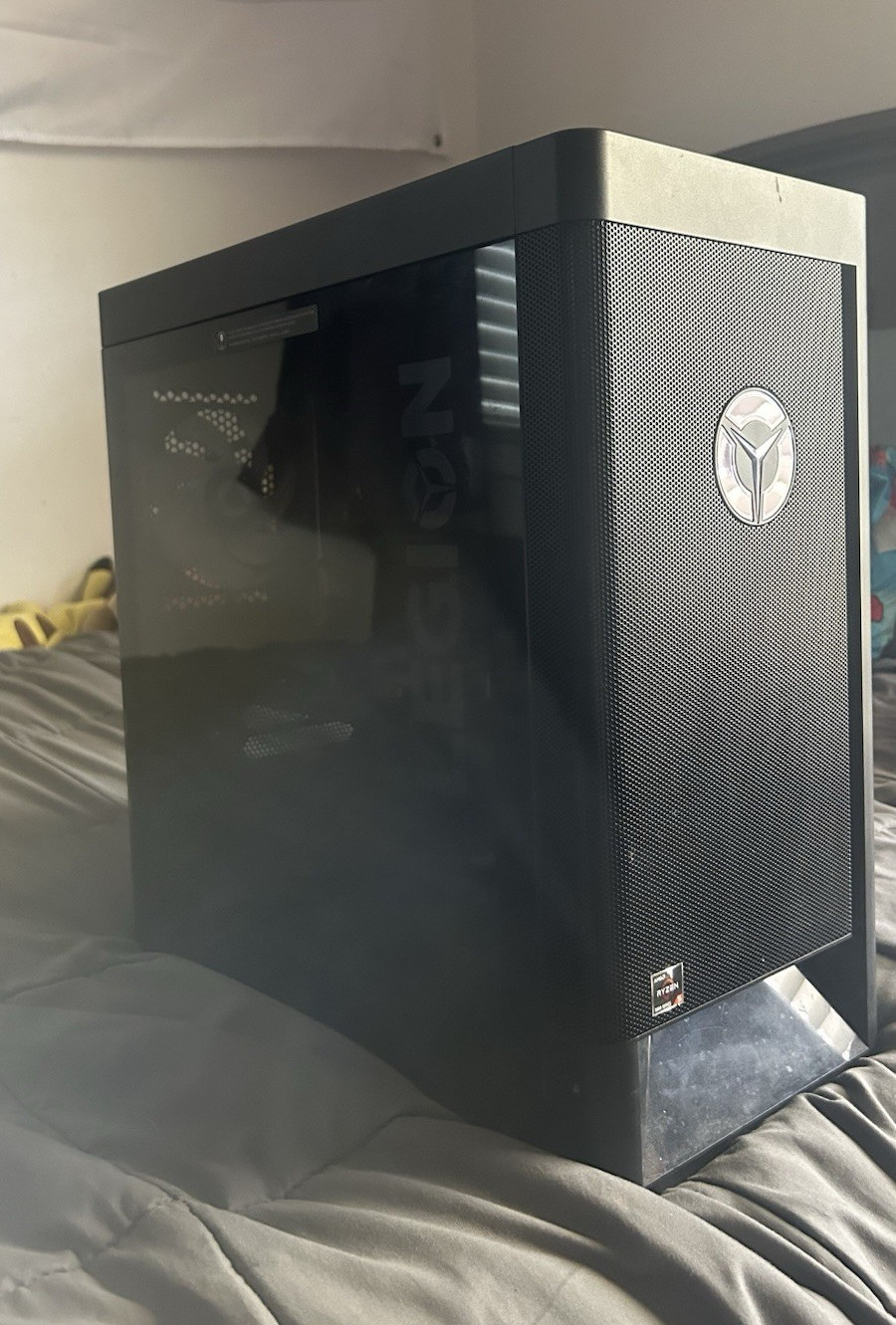 Lenovo Legion Gaming PC Ryzen 5 AMD RX 5500 XT Desktop Computer 1080p Gaming PC
