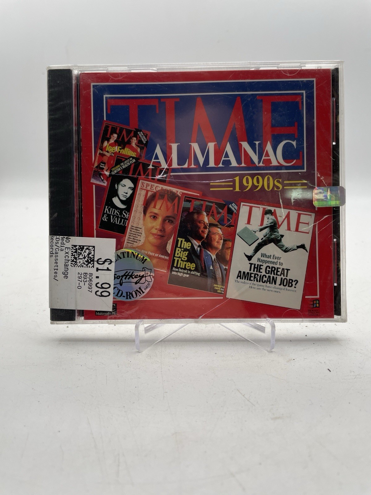 Time Almanac 1990's CD-ROM (1994) -- NEW SEALED