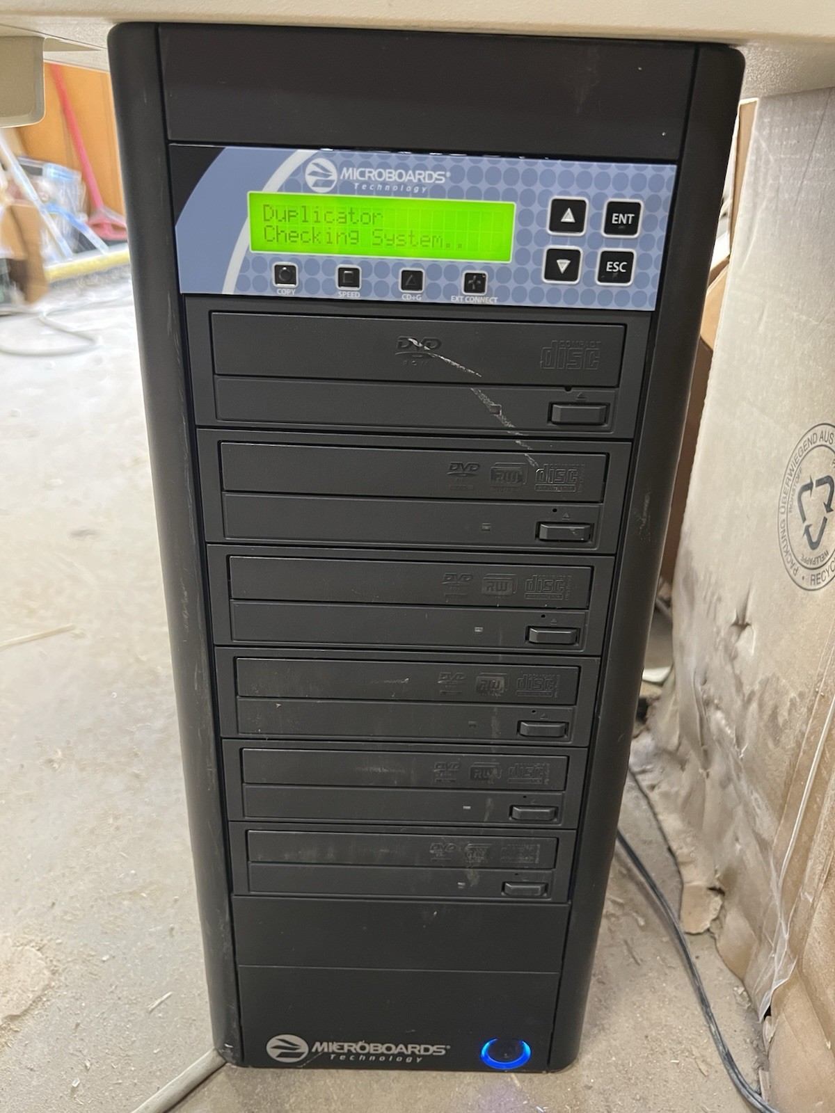 Microboards Technology CopyWriter DVD PRM PRO-516 Duplicator,5 Recording Drives