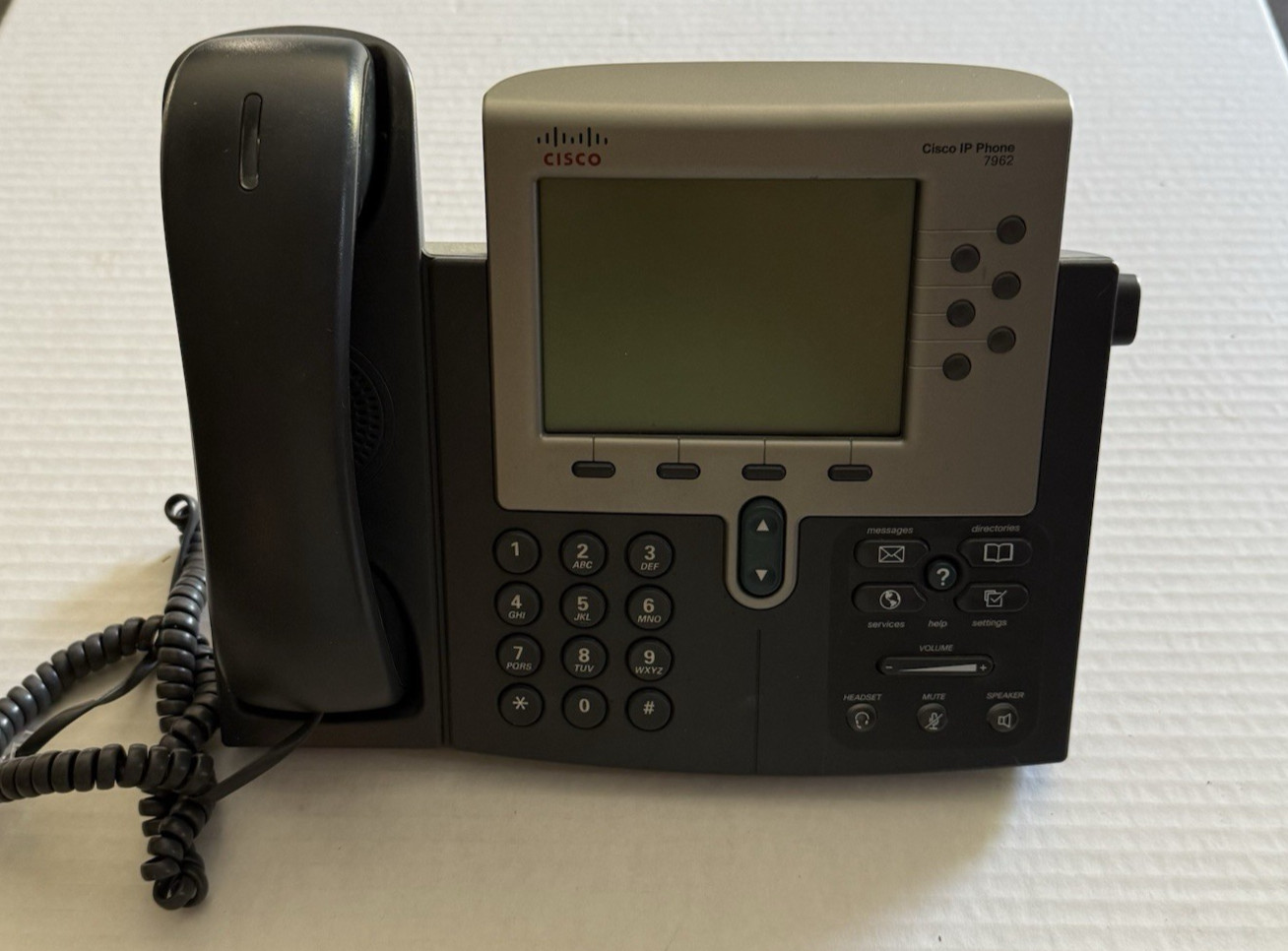 Cisco 7962 Series CP-7962G Unified VoIP IP Business Phones with Stand