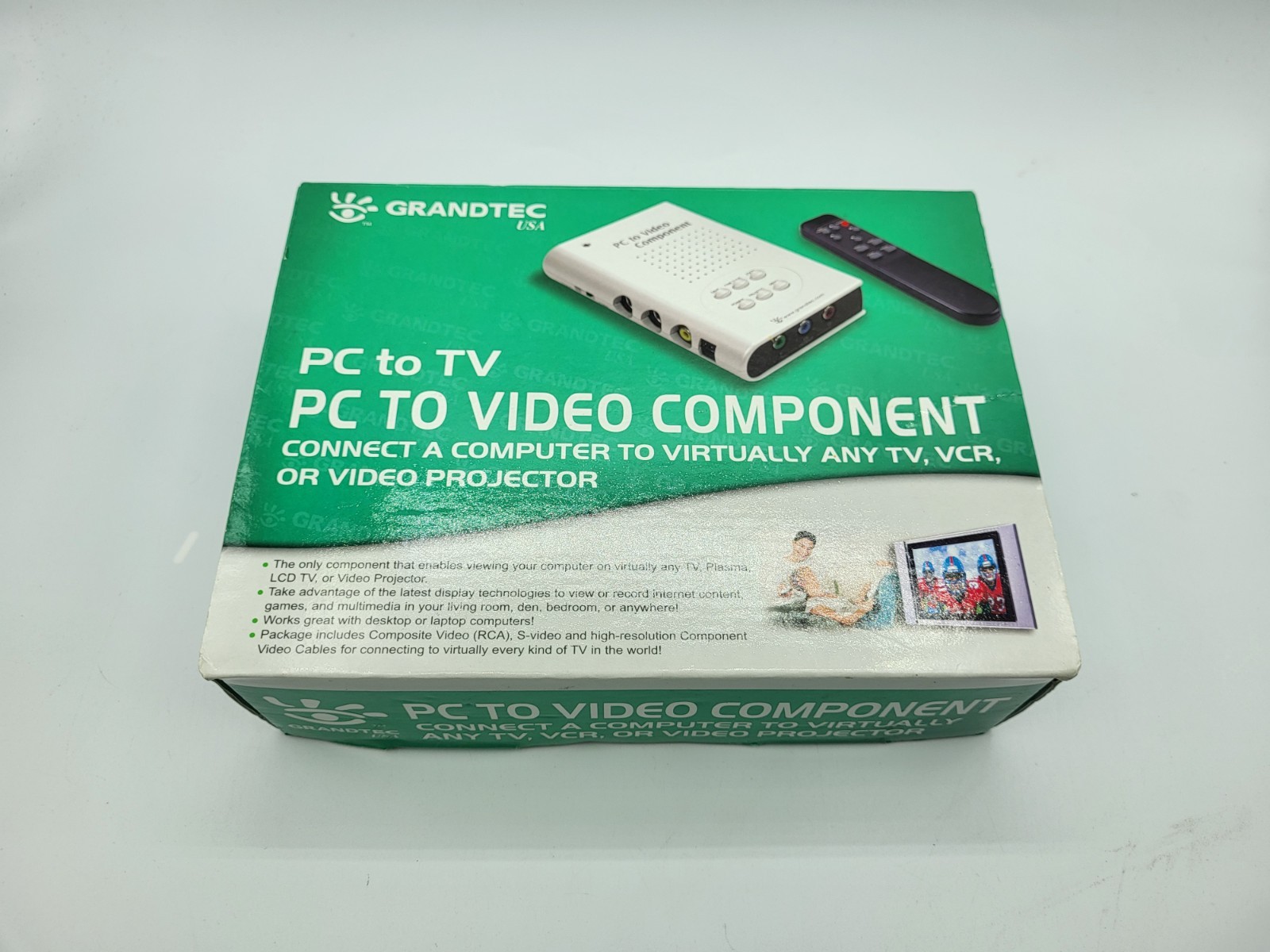 Grandtec PC to Video Component Computer to TV VCR or Projector