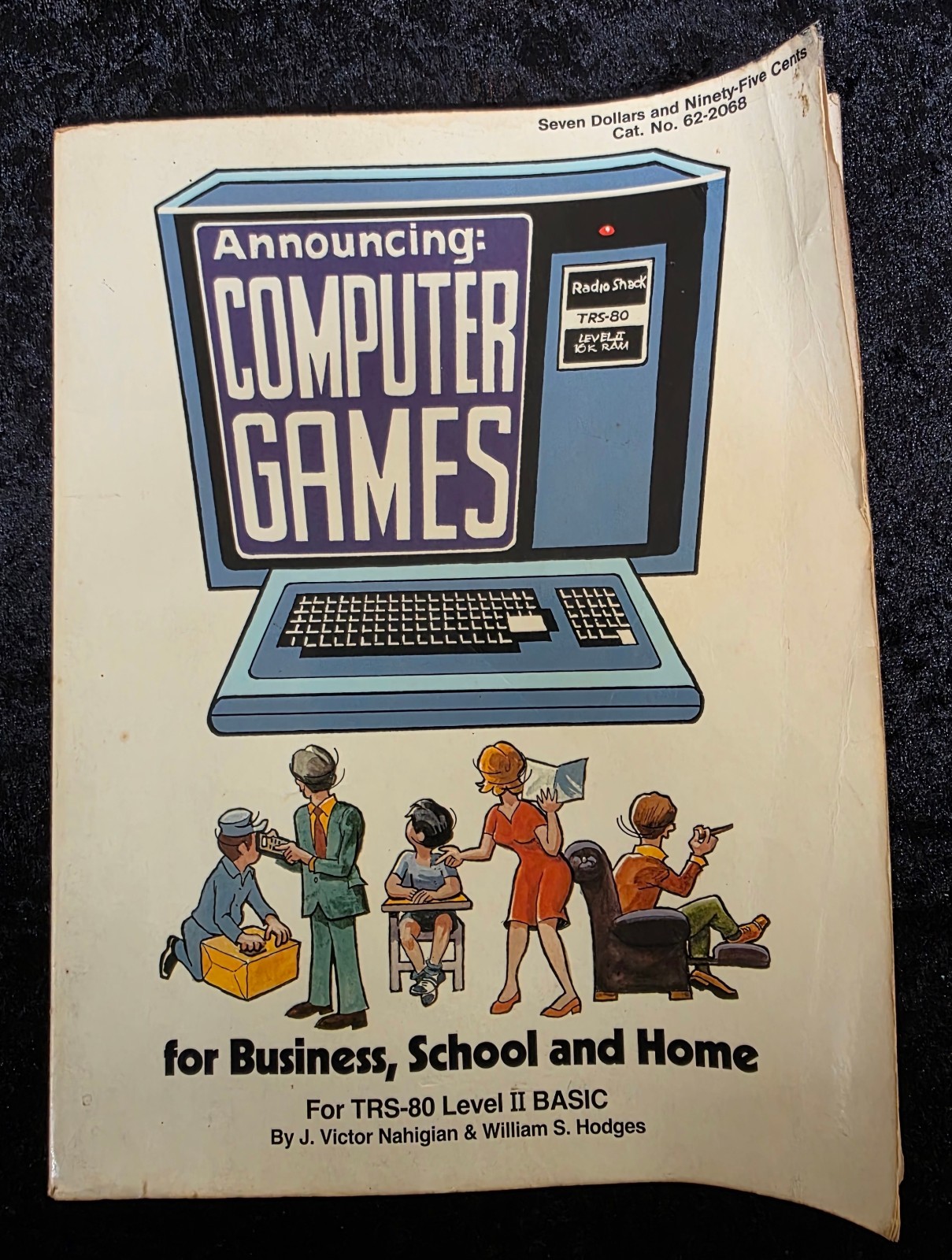 Announcing Computer Games TRS-80 Level II + FREE Creepy Computer Games pages