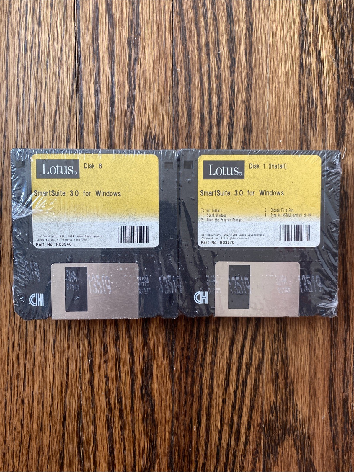 Lotus SmartSuite 3.0 for Windows Vintage Floppy Disk Set SEALED NOS