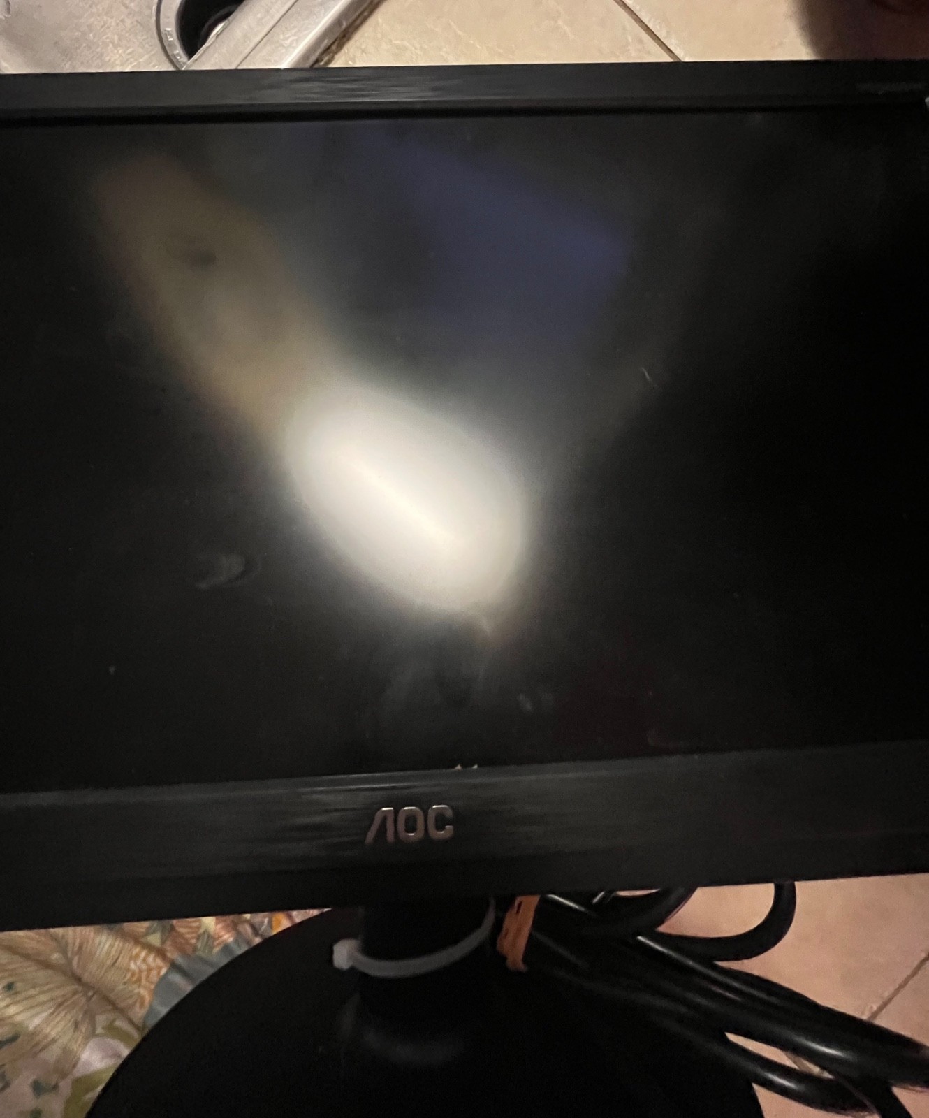 AOC 18.5 In Monitor HD Widescreen with VGA input