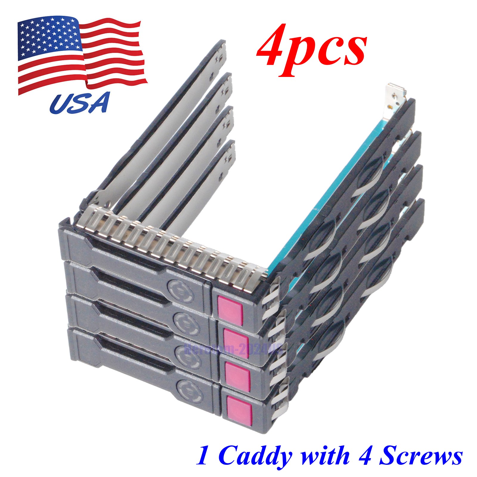 NEW SFF 2.5" Hard Drive Tray Caddy Bracket 651687 For HP G8 Gen8 DL380p DL360p