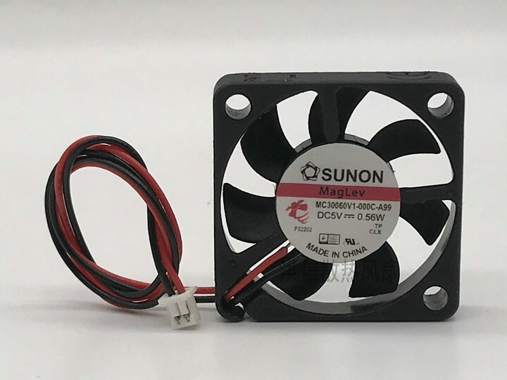 Sunon MC30060V1-000C-A99 DC5V 0.56W 30x30x6MM 3cm 30mm Cooling fan 2pin