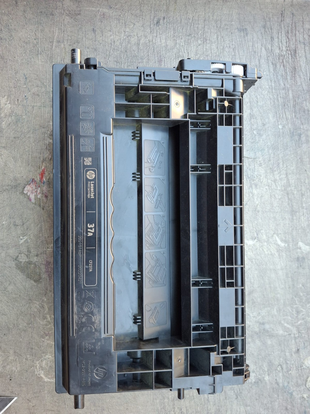 LOT OF 1 GENUINE HP 37A CF237A  Toner Cartridge Brand New OEM