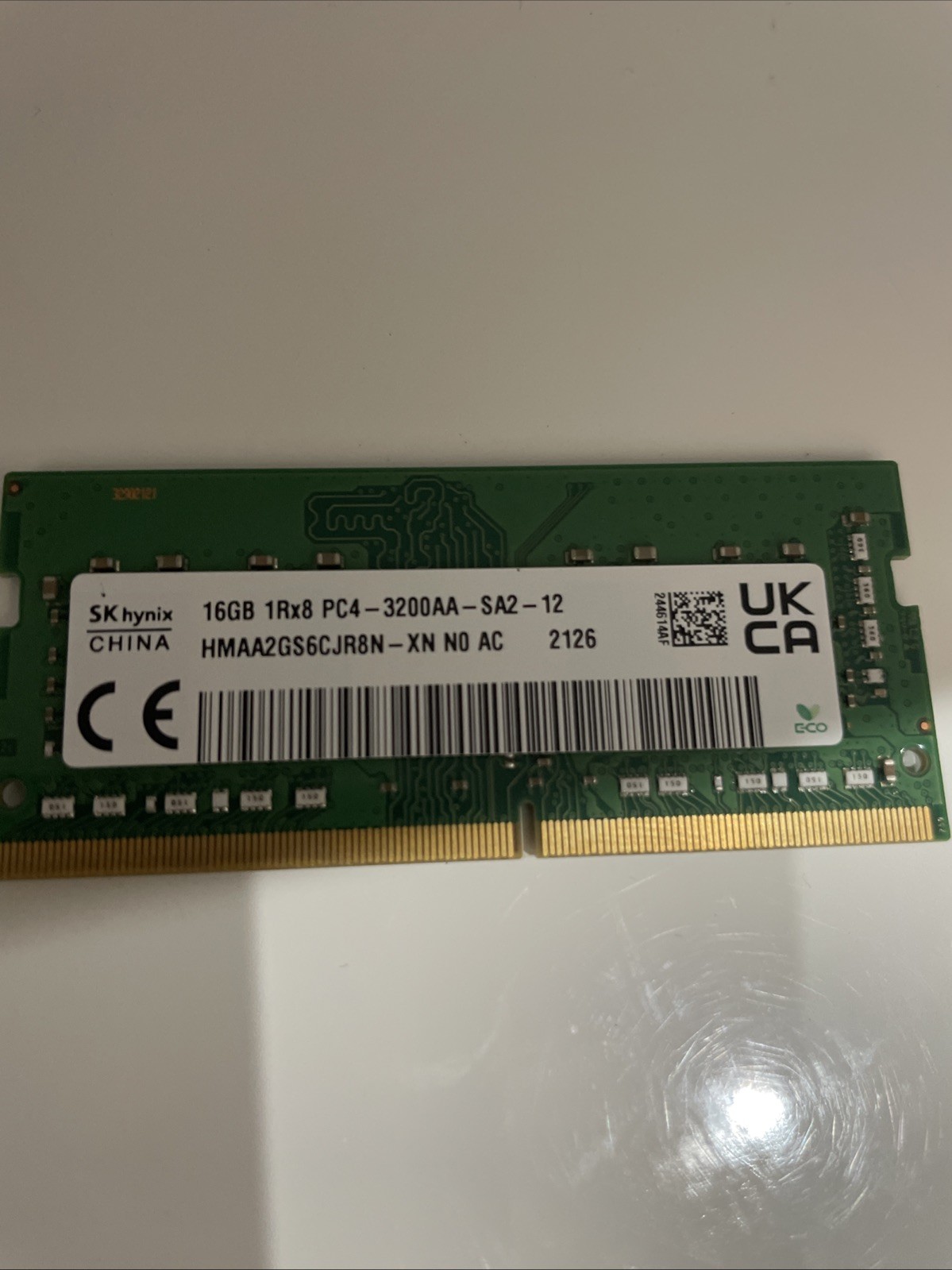 SK hynix 16GB PC4-25600 DDR4-3200 Memory - HMAA2GS6CJR8N-XN