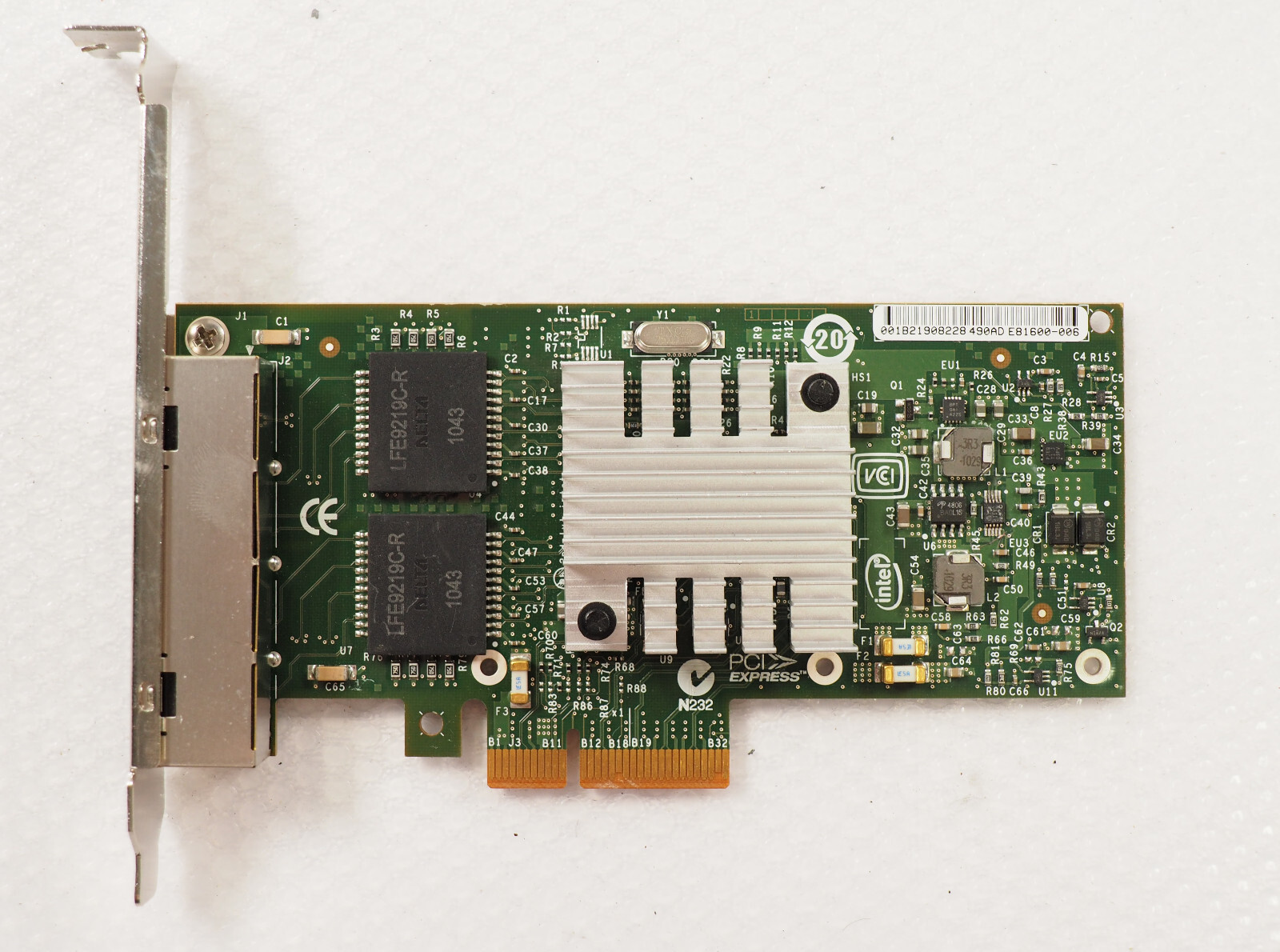 IBM I340-T4 49Y4241 49Y4242 Quad Port Ethernet High Bracket Adapter