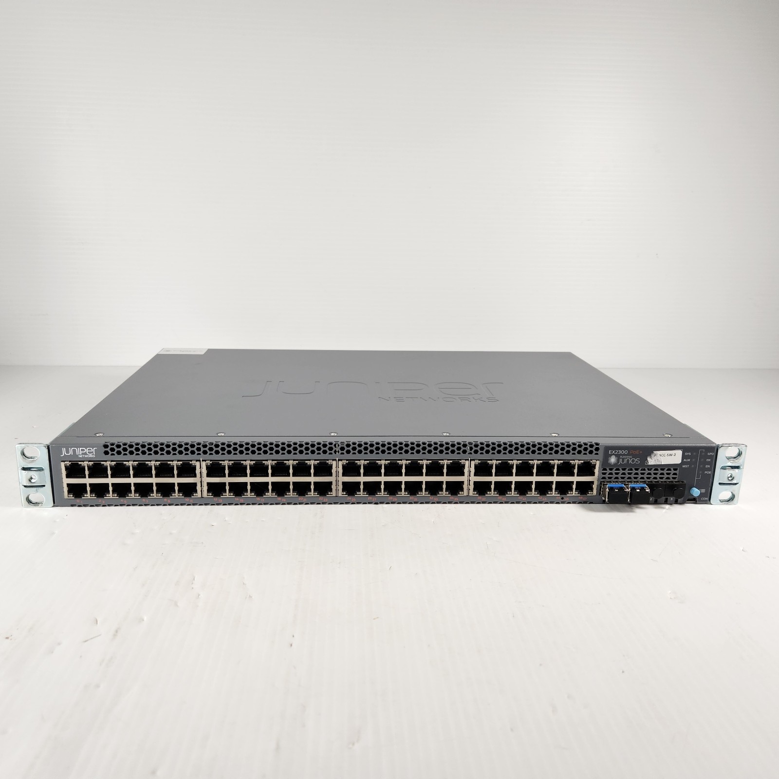 Juniper Networks EX2300-48P 48-Port PoE+ Ethernet Switch - Working