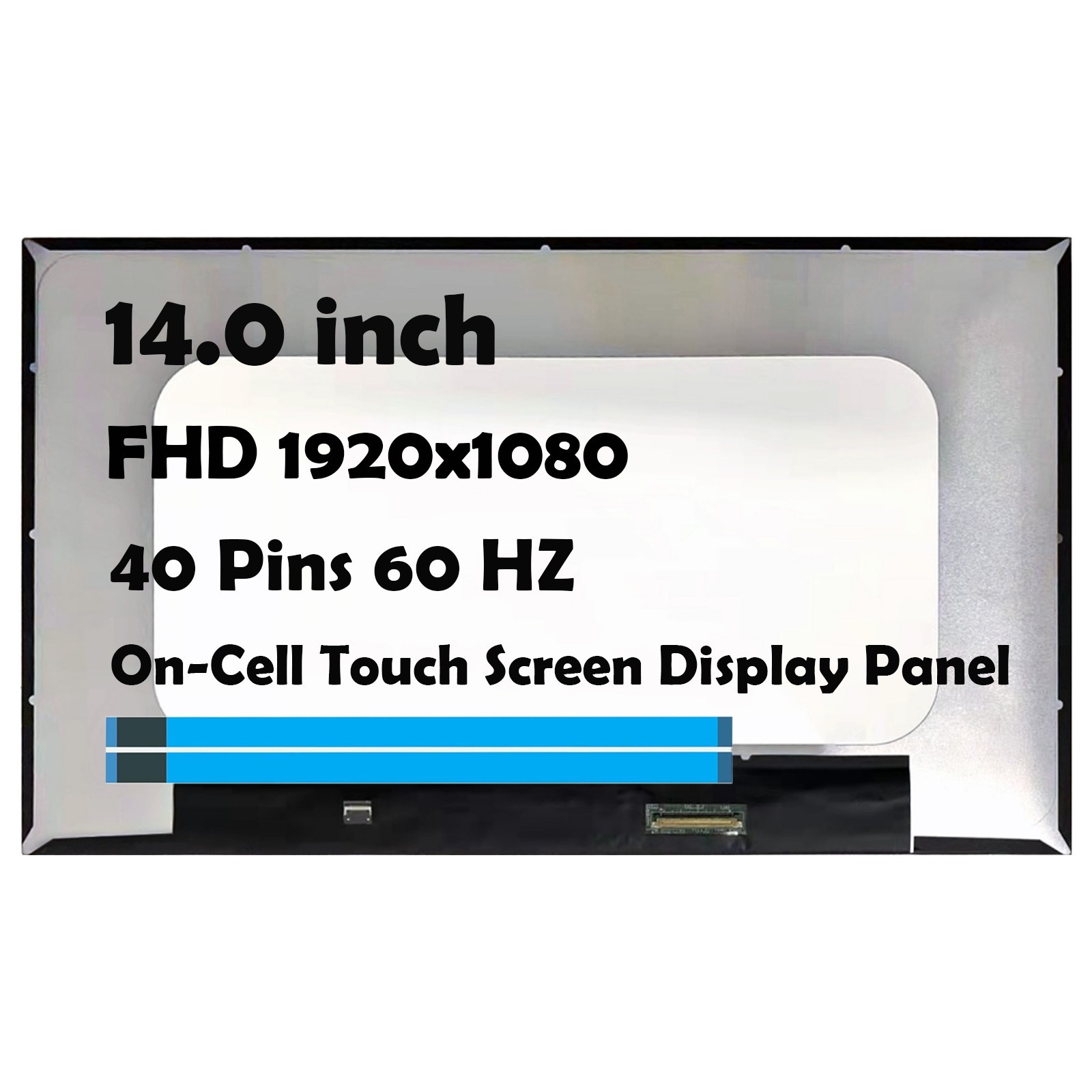 14" NV140FHM-T0A V8.0 1920x1080 40 Pins LCD On-Cell Touch Screen Display Panel