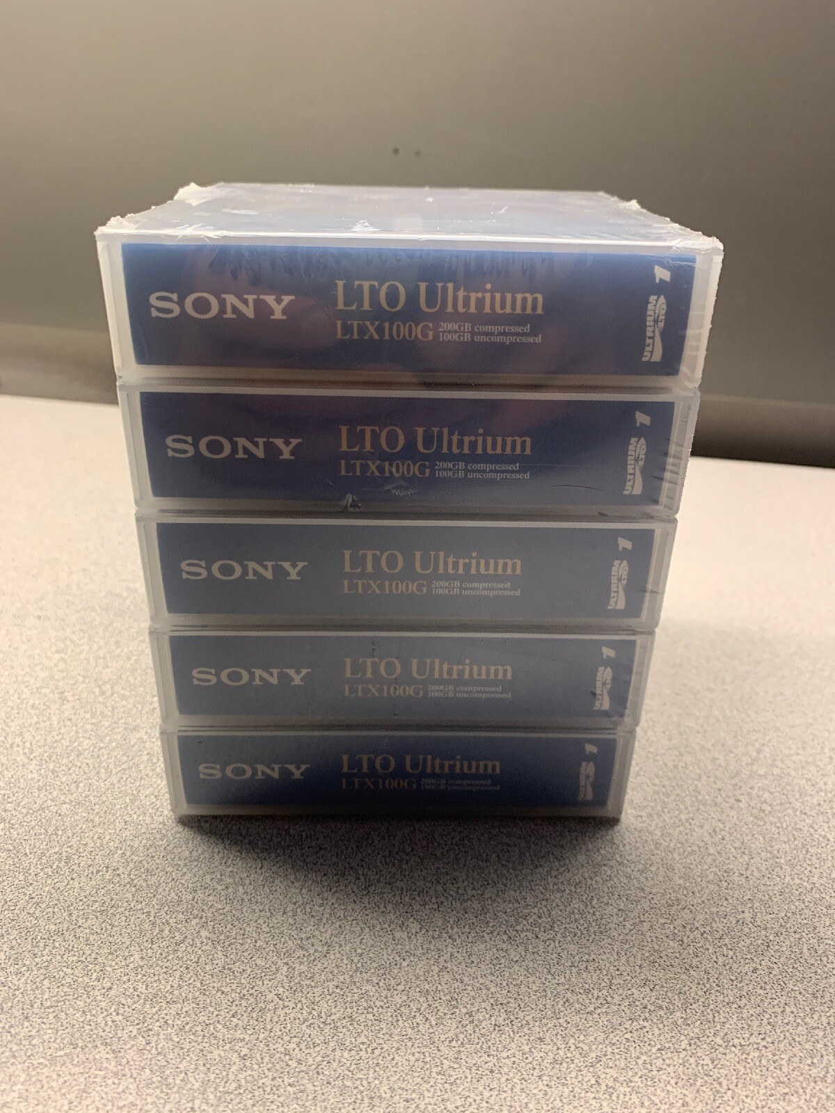 Sony LTX100G LTO Ultrium-1 Data Cartridges 200GB/100GB box of 5 - New