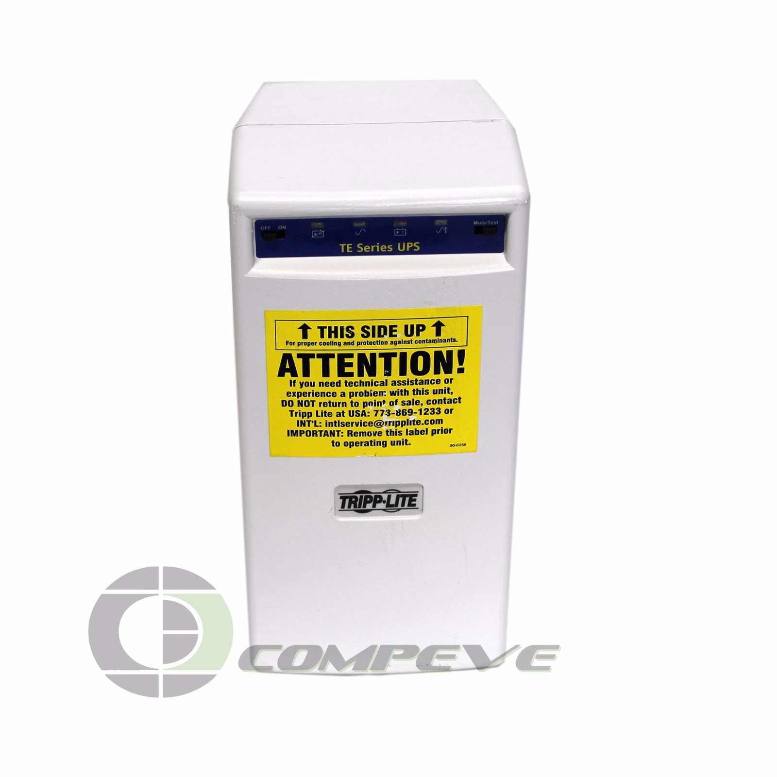 Tripp Lite TE600 120V 600VA 425W Line-Interactive UPS AVR Tower DB9 Serial Port