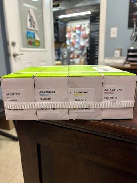 Premium Toner Cartridge AC-X6510XK, AC-X6510XC, AC-X6510XY, AC-X6510XM COMPLETE