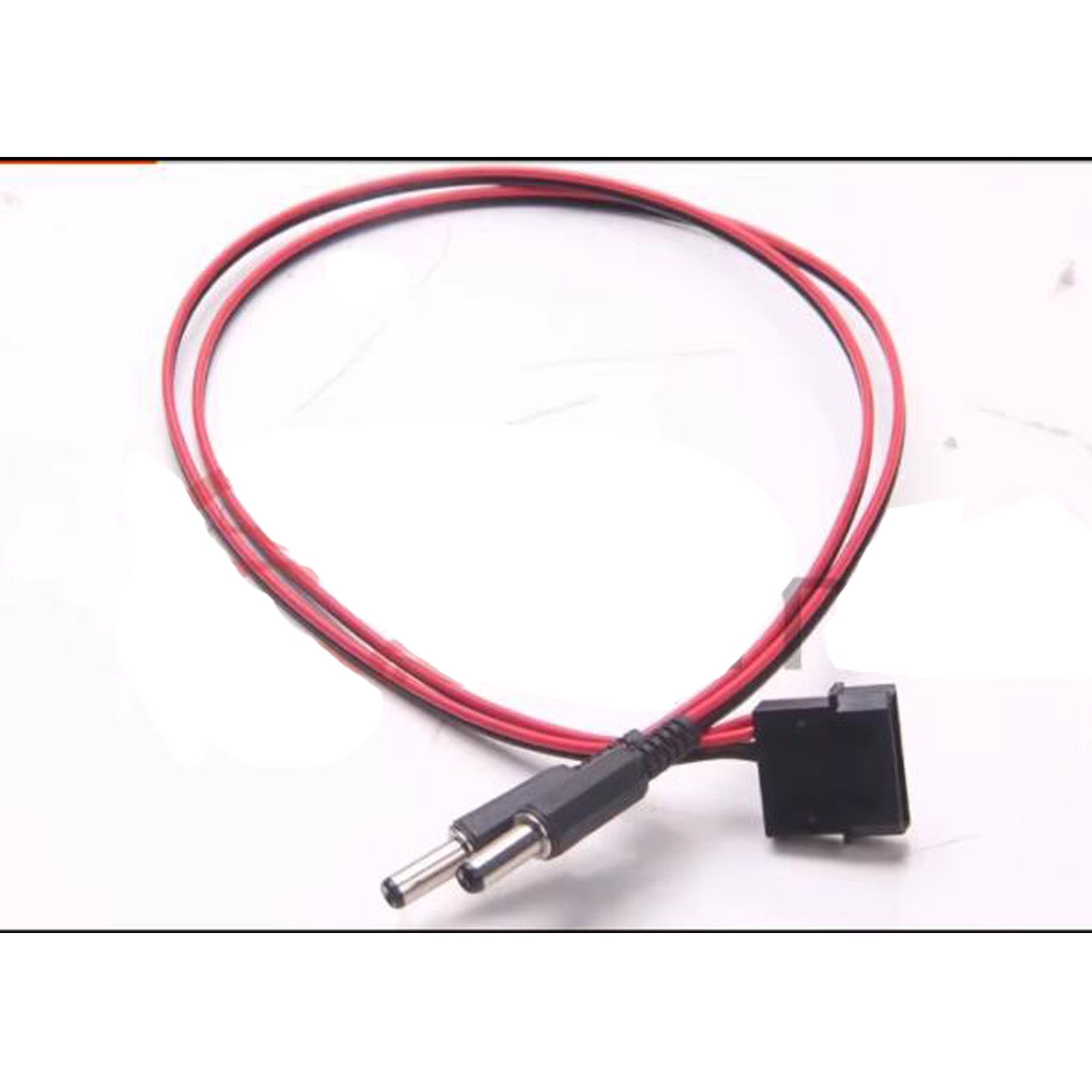 DC Power Conversion Line Power Supply Large 4P to Dual 5.5 * 2.1 Male 6.6A 50CM