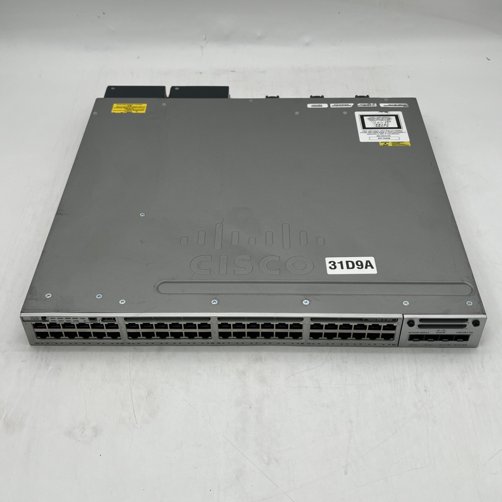 Cisco Catalyst 3850 48-Port UPOE Network Switch C3850-NM-2-10G