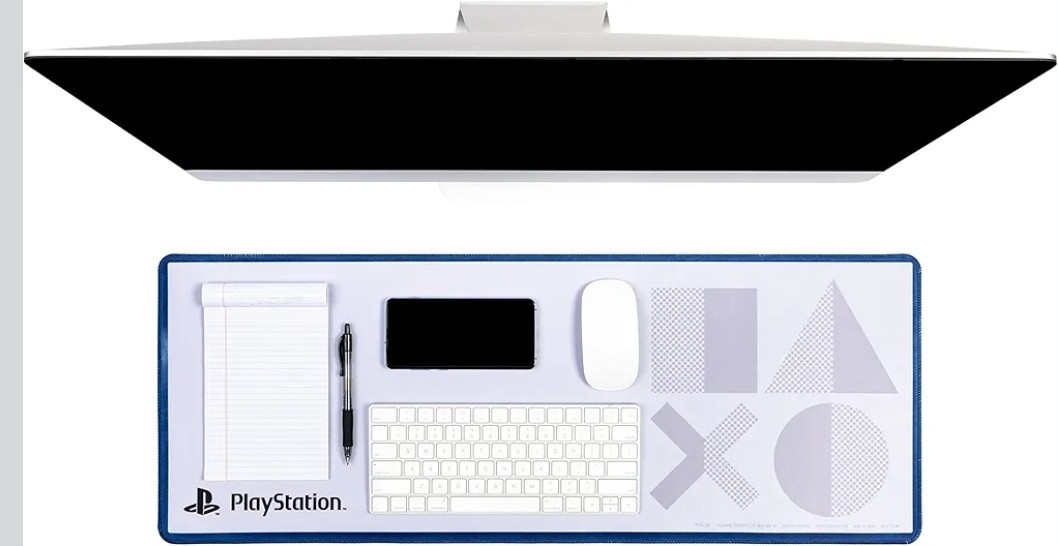 Paladone Icons Playstation Non-Slip Desk Mat 27.5 x 10" Brand New in Box