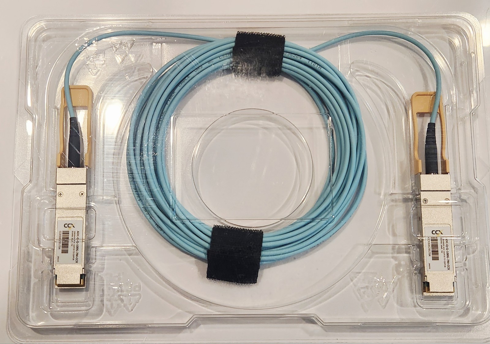 New InnoLight AOC-Q-Q-100G-7M 100GbE QSFP28 (7 Meter) Arista Switch Compatible