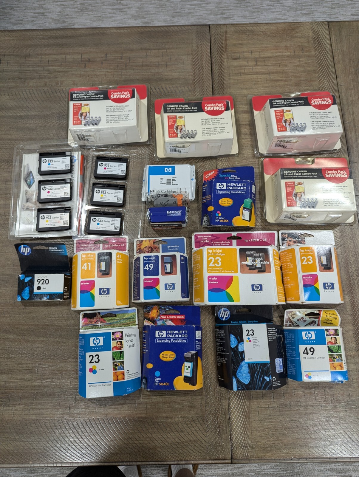 Box Of Expired Printer Inks, Most  Never Opened