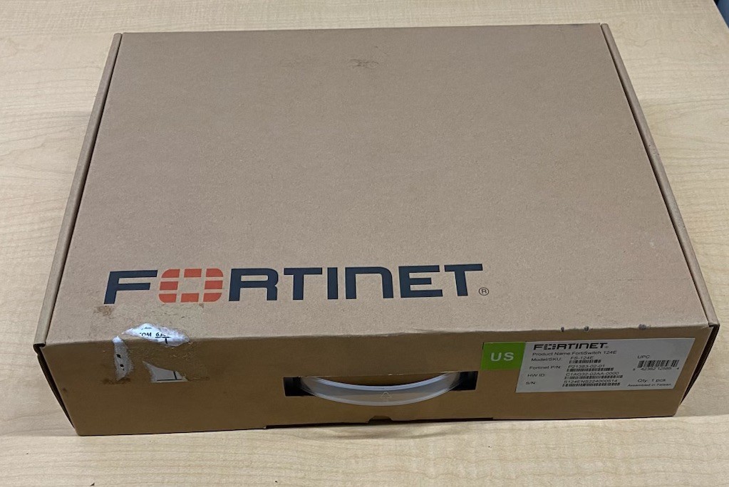Fortinet FortiSwitch 124E FS-124E 24-Port Gigabit Managed Ethernet Switch