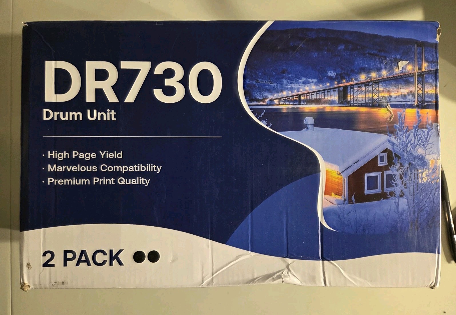 Gotoby compatible Drum Unit new DR730 New In Box 2 Pack Not Toner