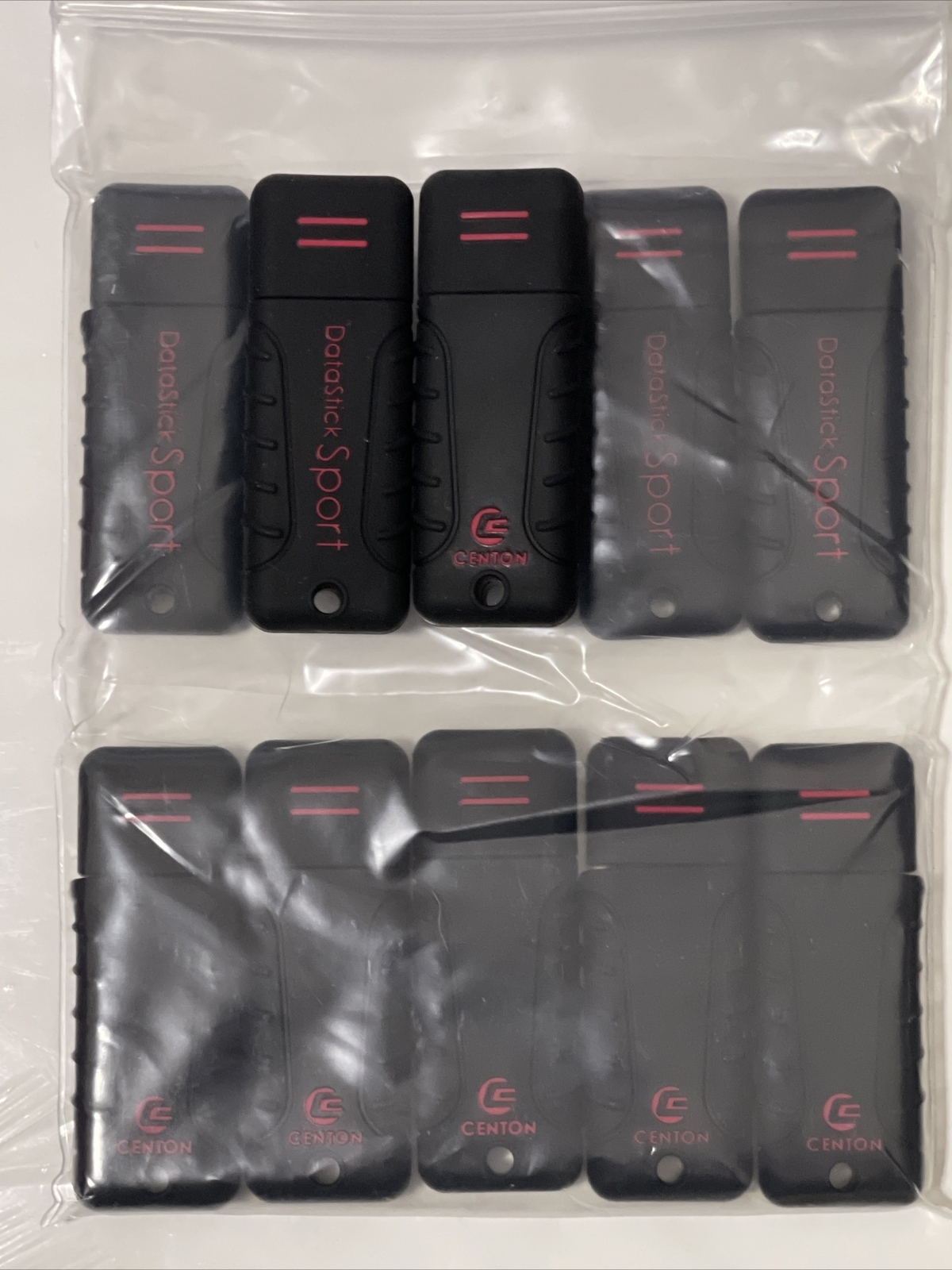 Centon 4GB DataStick Sport USB 2.0 Flash Drive - 10 Pack Waterproof