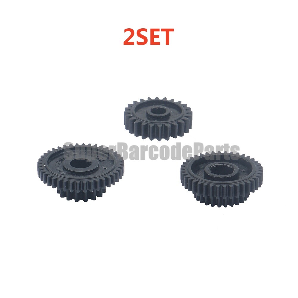 2SET 3 Gears Repair Spare Parts Set for Zebra ZQ610 Series Mobile Printer
