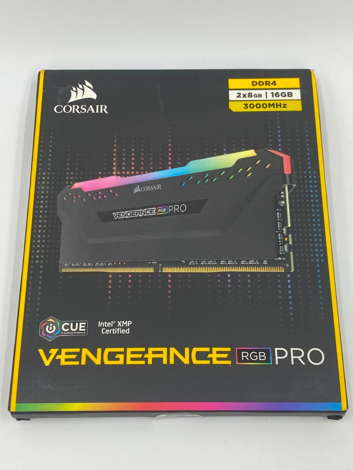 Corsair Vengeance RGB PRO 16GB (2x8GB) DDR4 3000MHz CL16 RAM Black