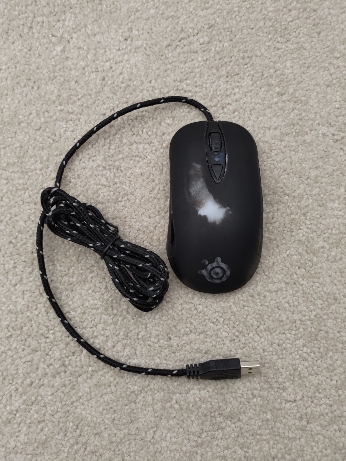 Steelseries - SENSEI [RAW] Rubber Surface - Laser Gaming Mouse (62155)