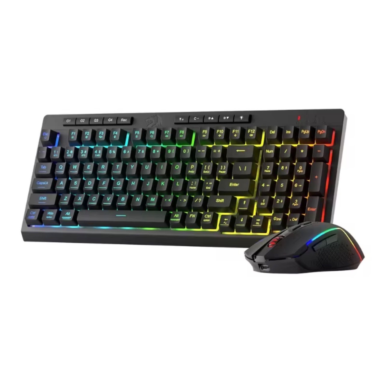 Redragon S142 Wireless Gaming Keyboard & Mouse Combo, 98 Keys K515 PRO Wireless