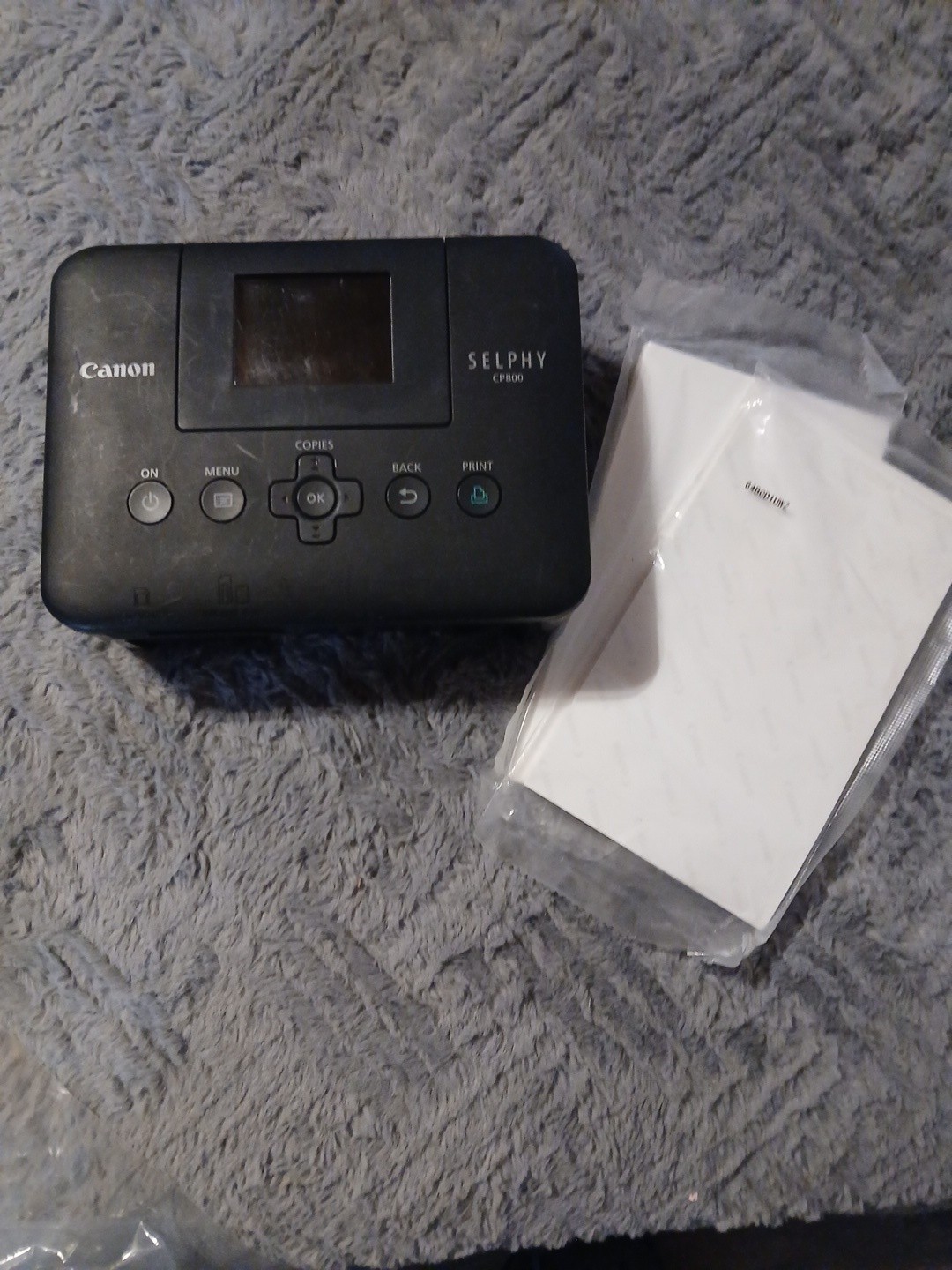 Canon SELPHY CP800 Digital Photo Inkjet Printer With Photo Paper