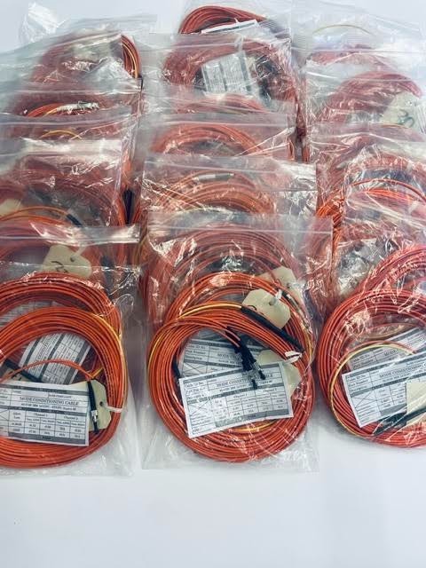 Fiber Optic Patch Cable 62.5/125 MM LC/UPC - ST/UPC DUPLEX 30' Qty: 36