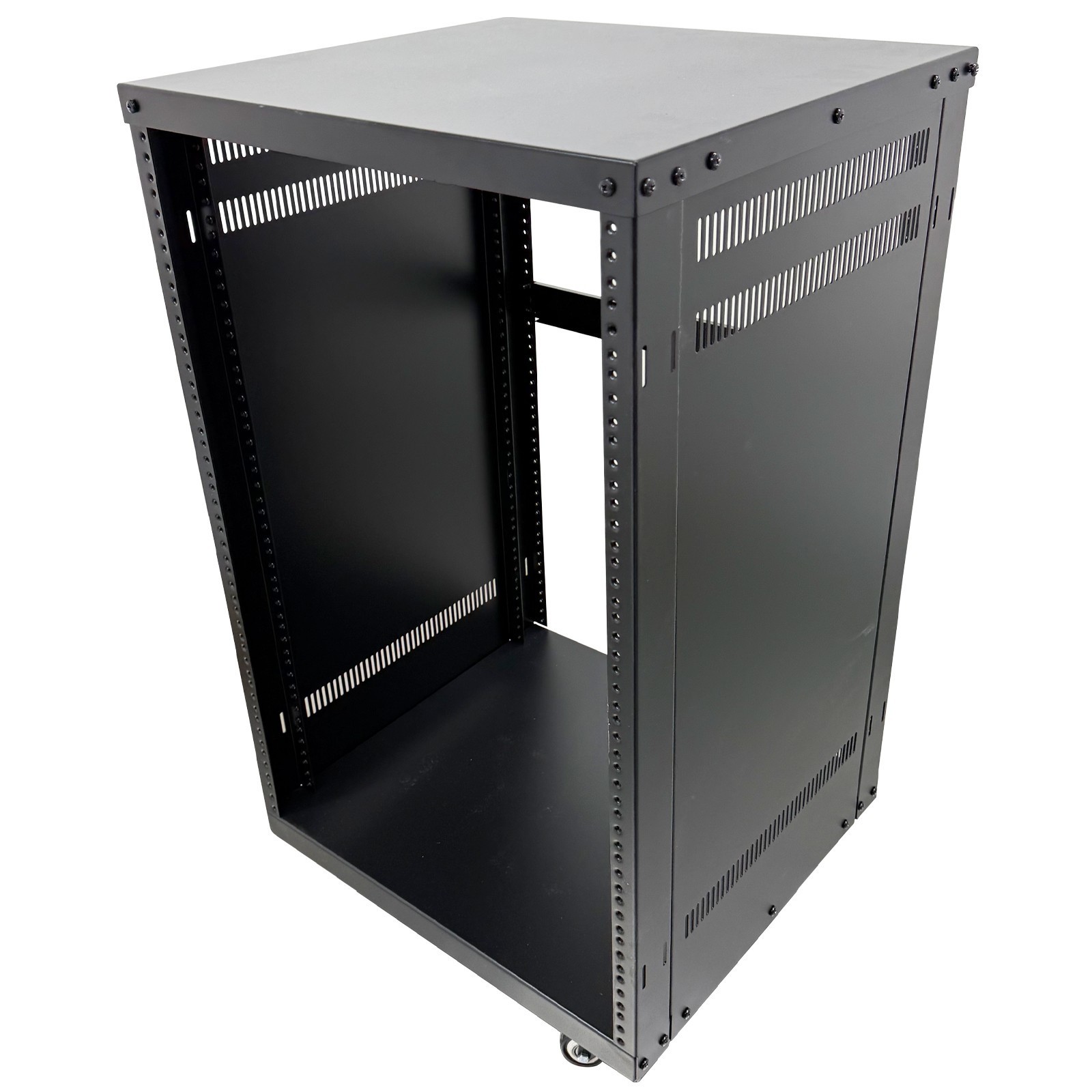 12U Open Frame Server Rack Open-Frame Server Cabinet Mobile Office Server Rack