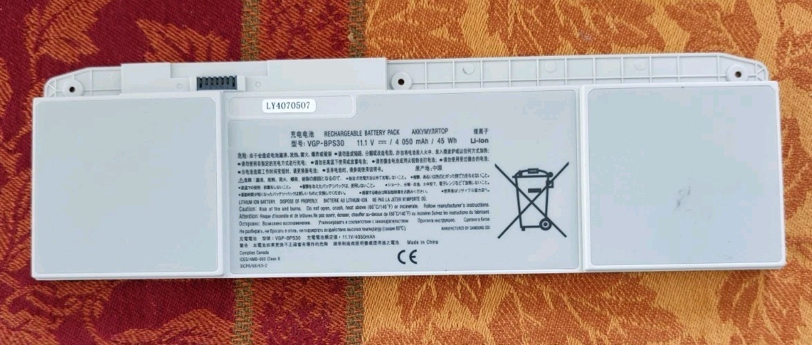  45Wh VGP-BPS30 BPS30 Battery For Sony Vaio SVT-13 SVT11127CC T11 T13 SVT-13