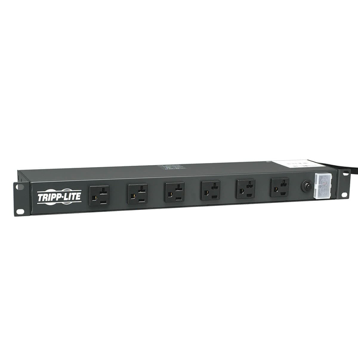 Tripp Lite 20A Rackmount Power Strip PDU 1U 12 Outlets 15ft Cord Black