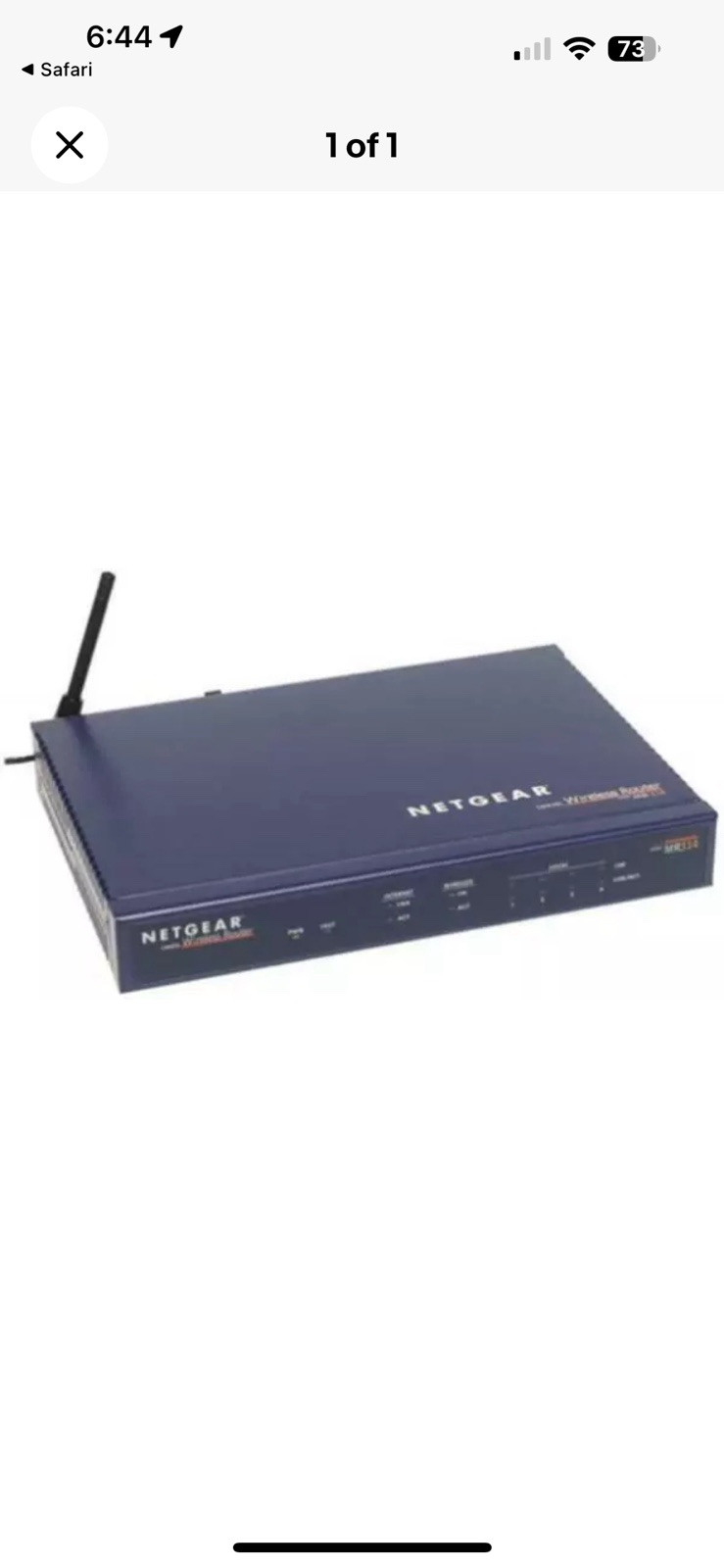 Netgear MR314 802.11b Wireless Cable/DSL Router with 4-Port Switch