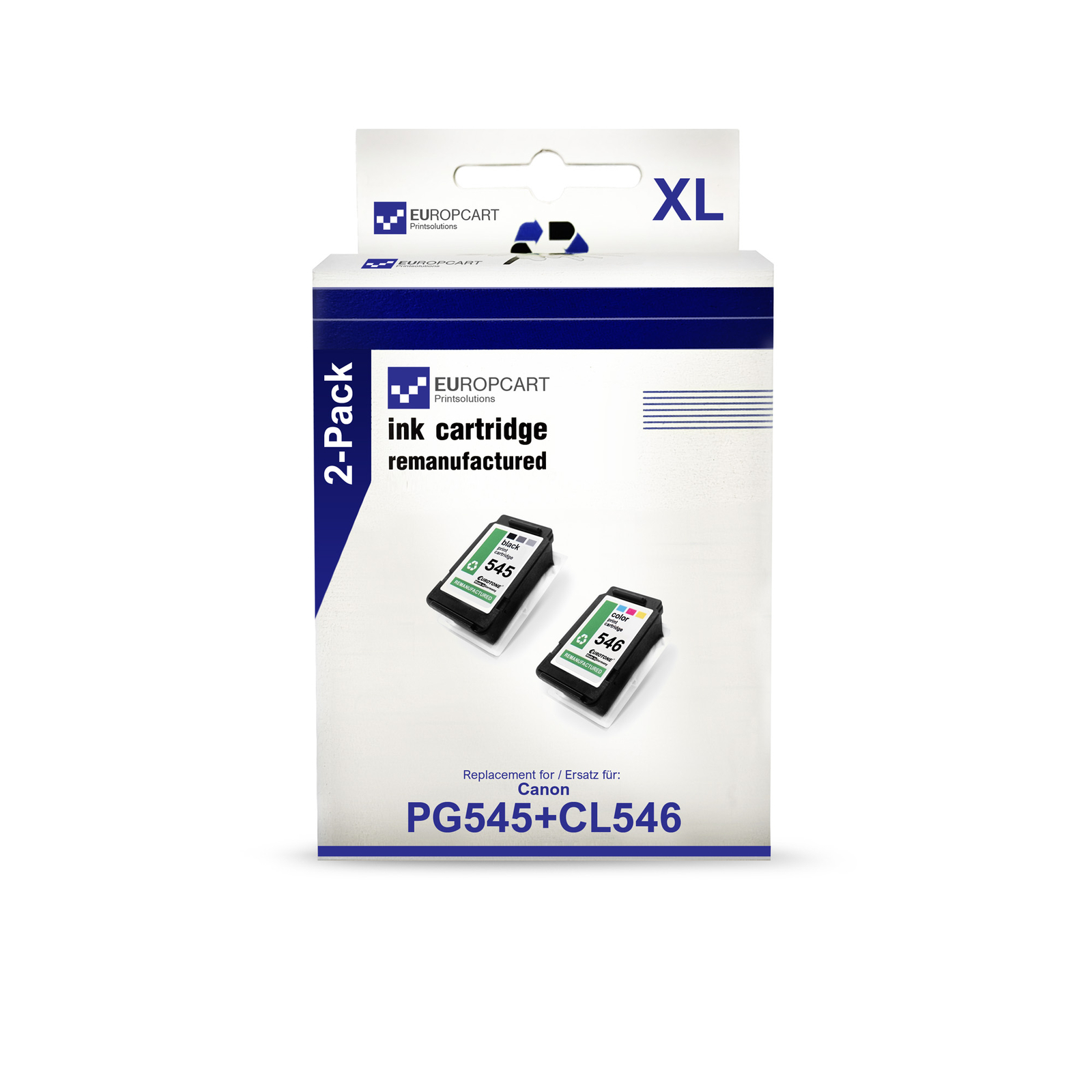 2x Cartridge 1+1 for Canon Pixma MG-2440 MG-2450 MG-2940 MG-3052 MX-494 MG-3050