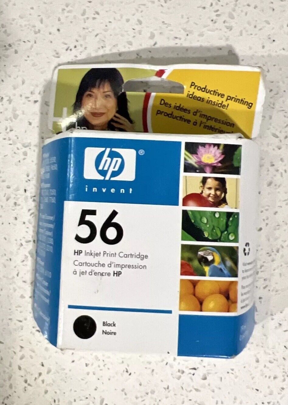 Genuine HP Invent 56 Black Inkjet Cartridge Sealed - November 2005