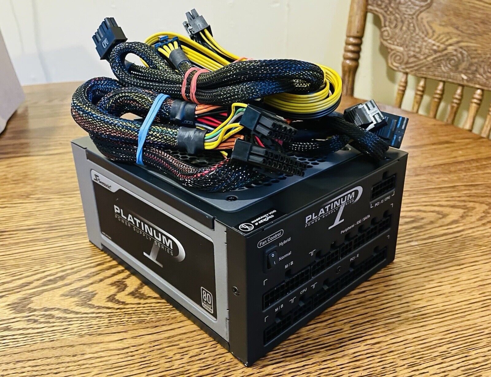 Seasonic 1000w Power Supply SS 1000XP Active PFC F3 with Cables